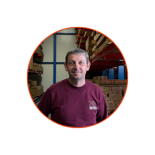 Florent Béchaud- responsable atelier menuiserie reveau